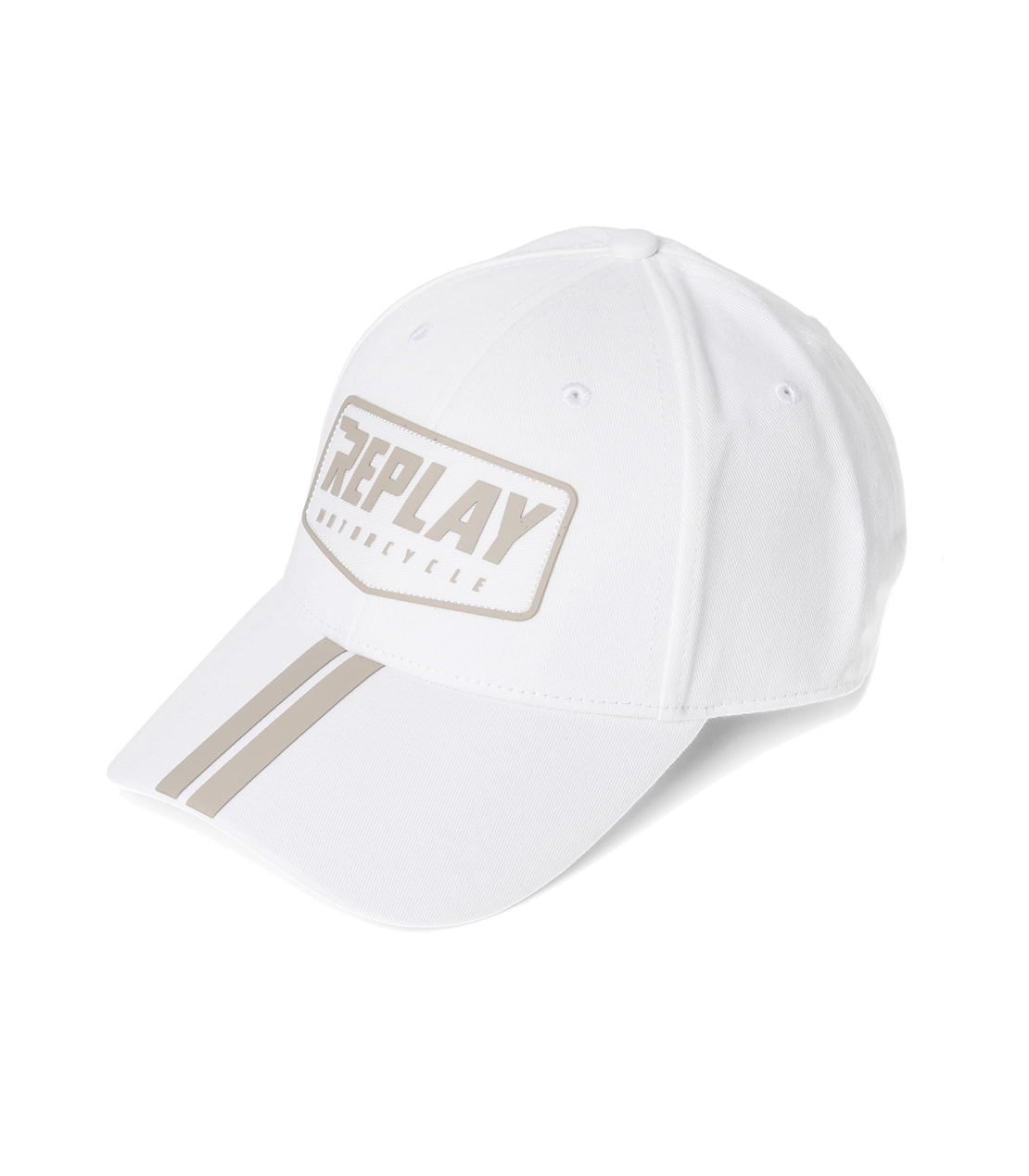 REPLAY MOTORCYCLE へビーコットンツイル キャップ 詳細画像 ホワイト 1